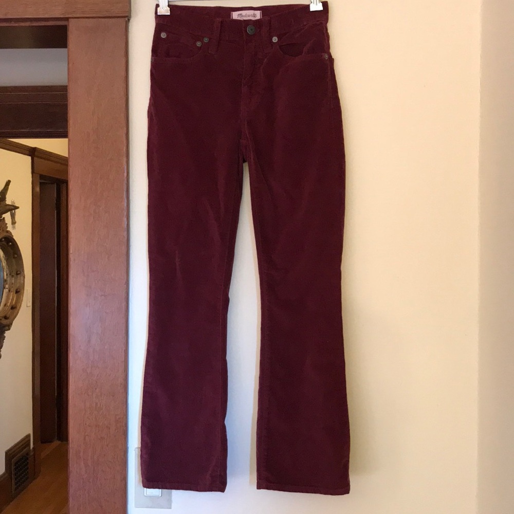 Madewell Cali Demi Boot Velvet size 23